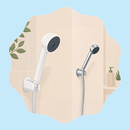 Douchette de salle de bain