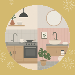 Cuisine & salle de bain