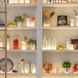 Luminaire de cuisine et rangement