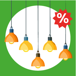 Profitez des promos de 25% sur les luminaires durant tout un weekend