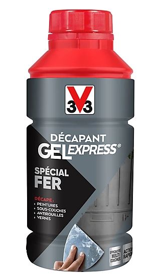 Décapant gel express spécial fer 0.5l - V33