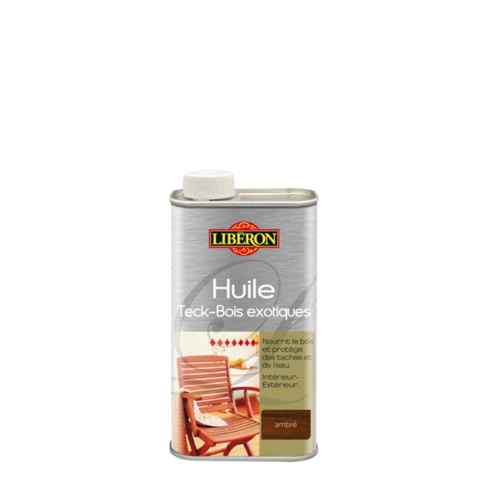 Huile pour teck 0.25L - Ambré -  LIBERON