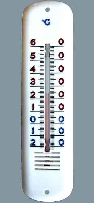 thermomètre plastique 19 cm - STIL