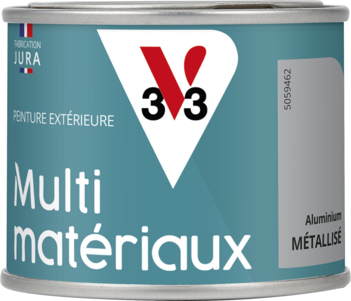 Peinture Multi-supports Direct Protect Métallisé 125 ml Alu - V33
