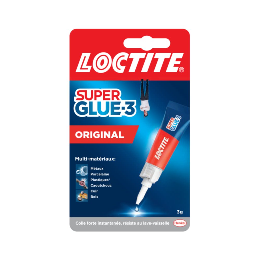 Colle Super Glue-3 Original 3gr - LOCTITE