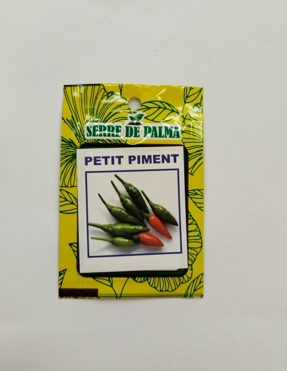 Graines de petit piment vert