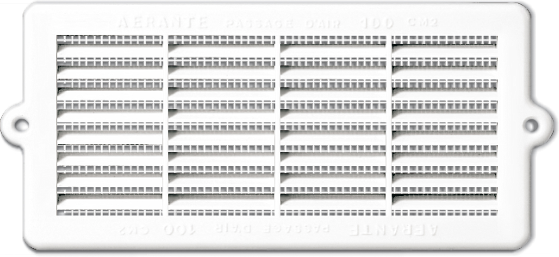 grille plastique 221 x 102 - 100cm² - avec moustiquaire - AUTOGYRE