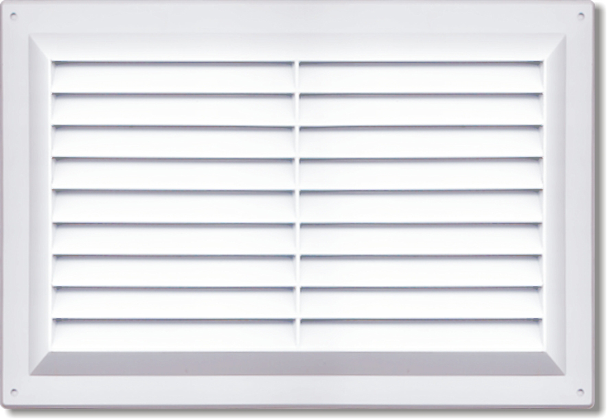 grille plastique 260 x 165 - 95cm² - avec moustiquaire - AUTOGYRE