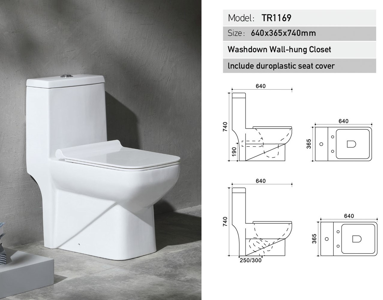 Lunette de toilette carré store