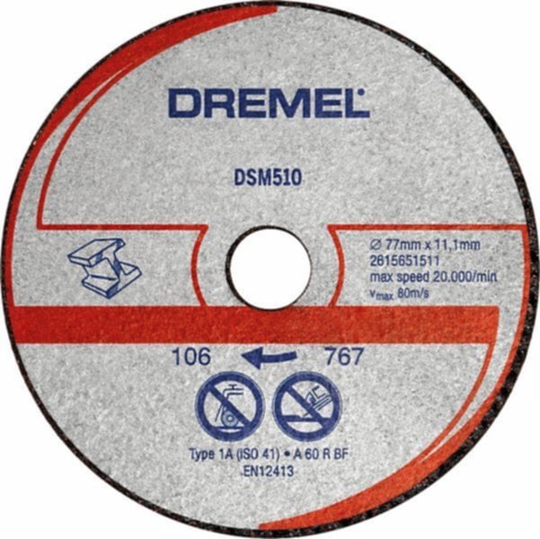 Disque Découpe Métaux S510 - DREMEL