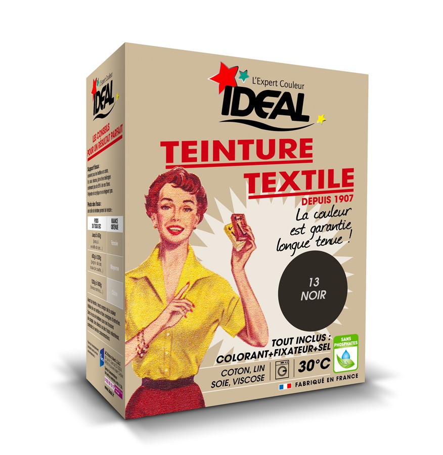 Teinture noir 350 g - IDEAL