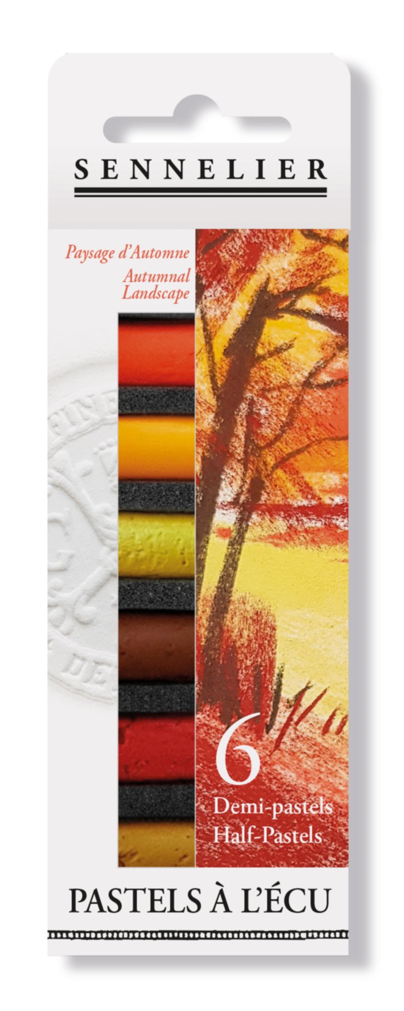 Etui 6 1/2 pastels Ecu Automne - SENNELIER