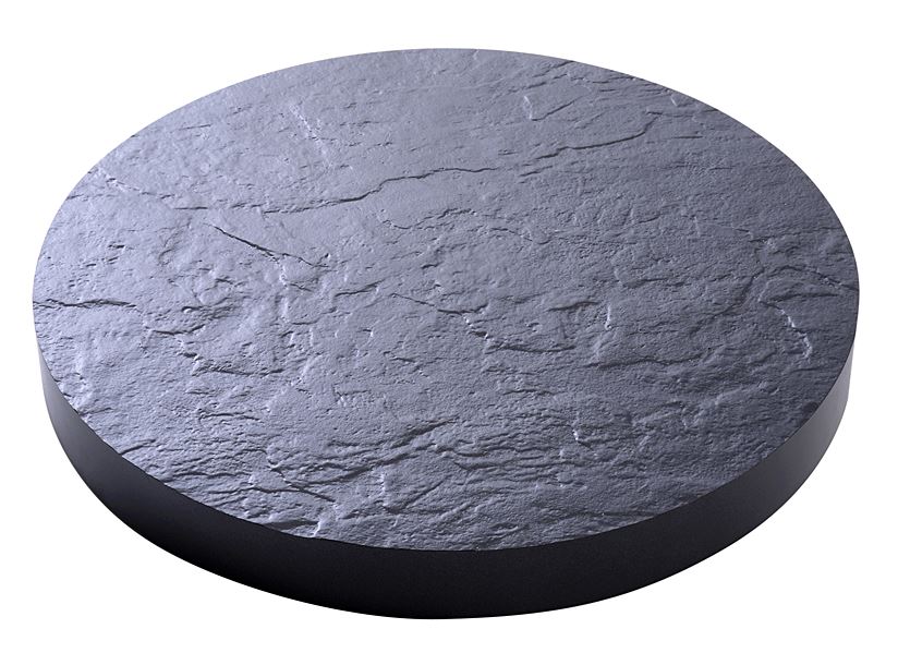 Roule pot D40cm aspect pierre ardoise - EDA
