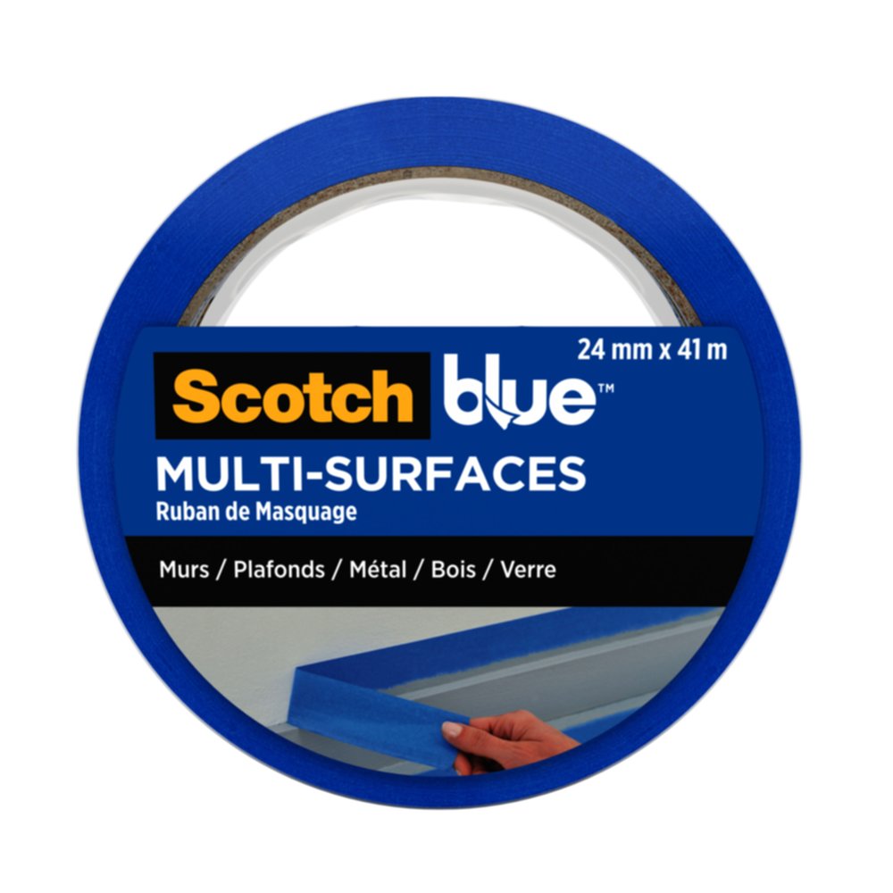 Lot de 2 rubans de masquage 40 m x 24 mm - SCOTCH BLUE - Mr.Bricolage