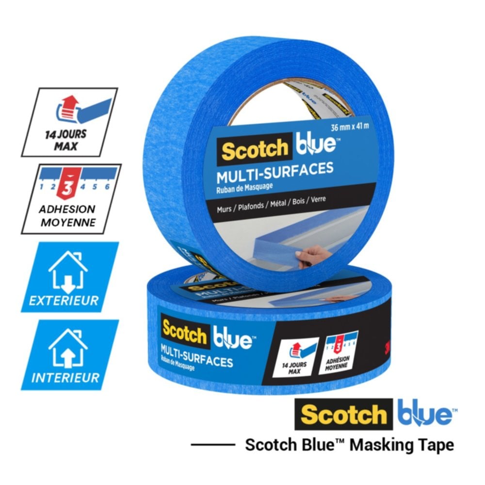 2 rouleaux muti-surfaces 40m - SCOTCHBLUE™