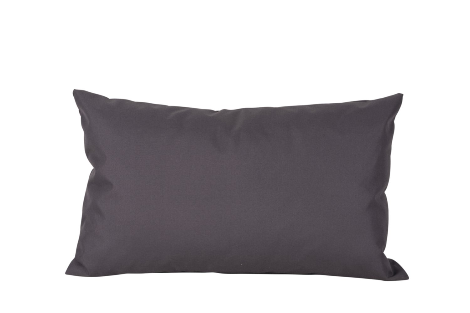 Coussin déco déhoussable Monte Carlo 50 x 30 cm ardoise - JARDIN PRIVE