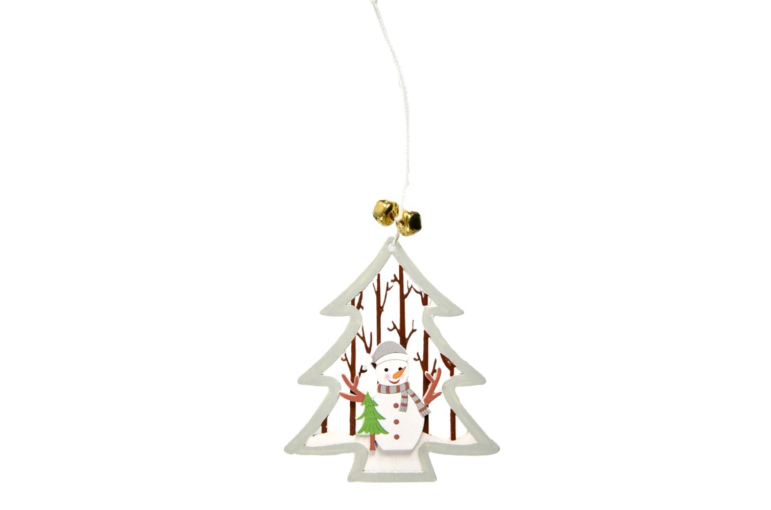 Suspension sapin bonhomme de neige - CHRISMAS DREAM