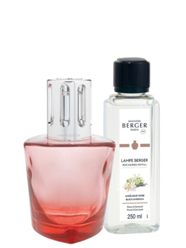 Coffret lampe Terra rouge + parfum 250 mL