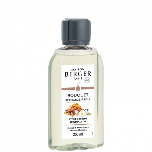 Recharge bouquet parfumé Étoile d'Orient 200 mL - MAISON BERGER