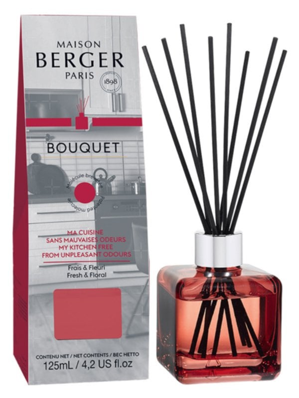 Bouquet parfumé Glaçon Ma cuisine sans mauvaises odeurs 125 mL - MAISON BERGER