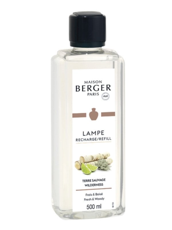 Recharge lampe de parfum Terre sauvage 500 mL - MAISON BERGER