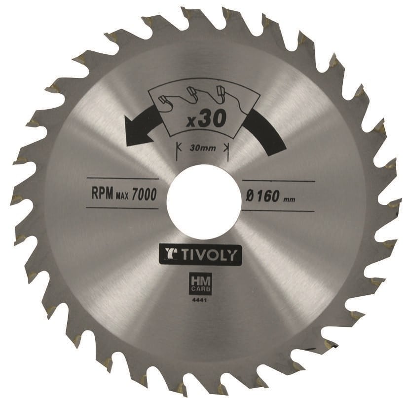 Lame de scie circulaire pour bois dur/stratifié/parquet Ø230 mm- TIVOLY