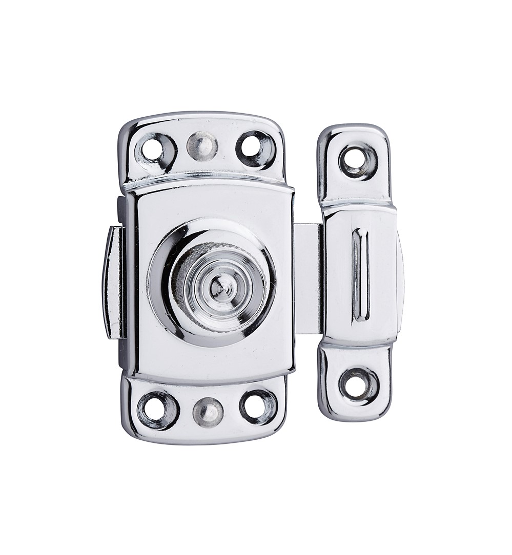 Verrou automatique laiton chrome 30