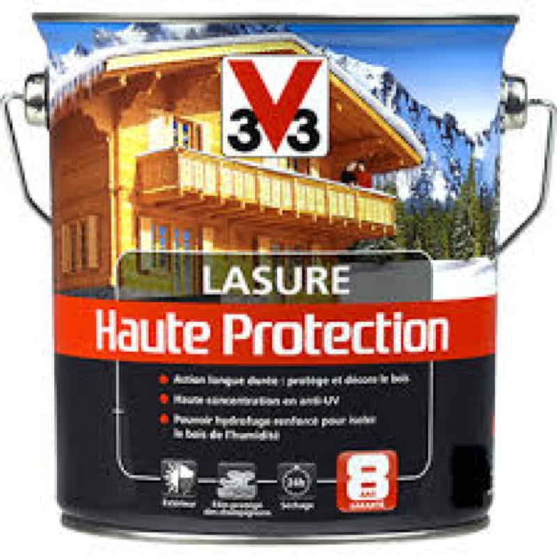 Lasure haute protection pin scandinave 8 ans 1L V33