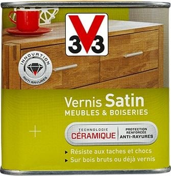 Vernis meubles & boiseries satin incolore 2,5 L - V33