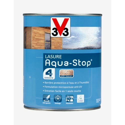 LASURE AQUA-STOP - SATINÉ INCOLORE 1 L