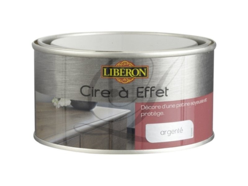 Cire à effet argenté satin 0,25 L - LIBERON