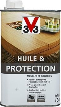 Huile & protection palissandre 0,5 L - V33