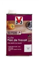 Huile de protection pour plan de travail incolore 0,5 L - V33