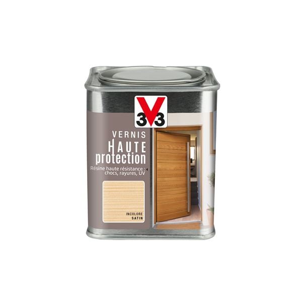 Vernis haute protection satin incolore 0,25l