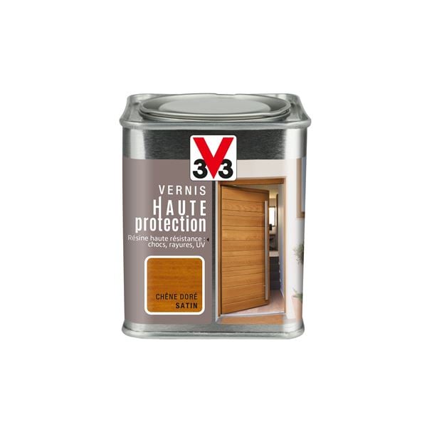 Vernis satin chêne doré 0,25l