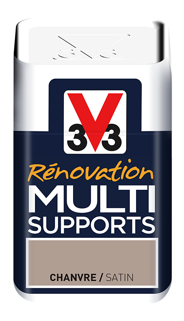 Testeur peinture Rénovation Multisupport chanvre satin 75 ml - V33