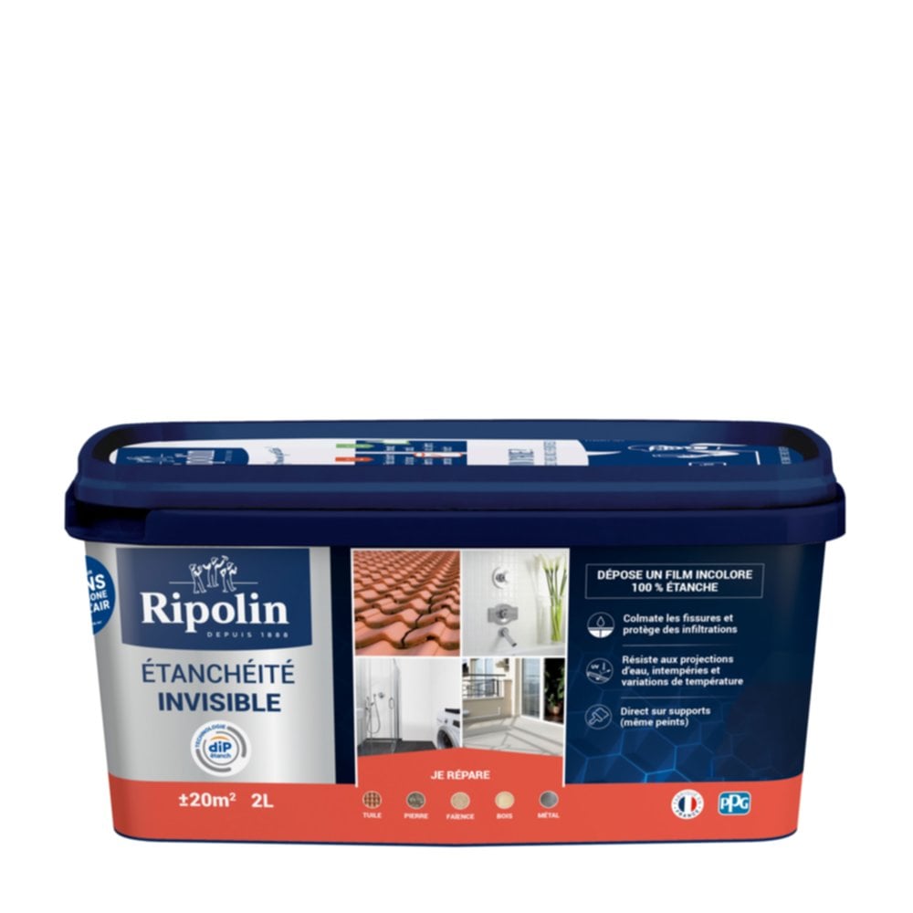 Étanchéité Incolore Incolore 2 L - RIPOLIN