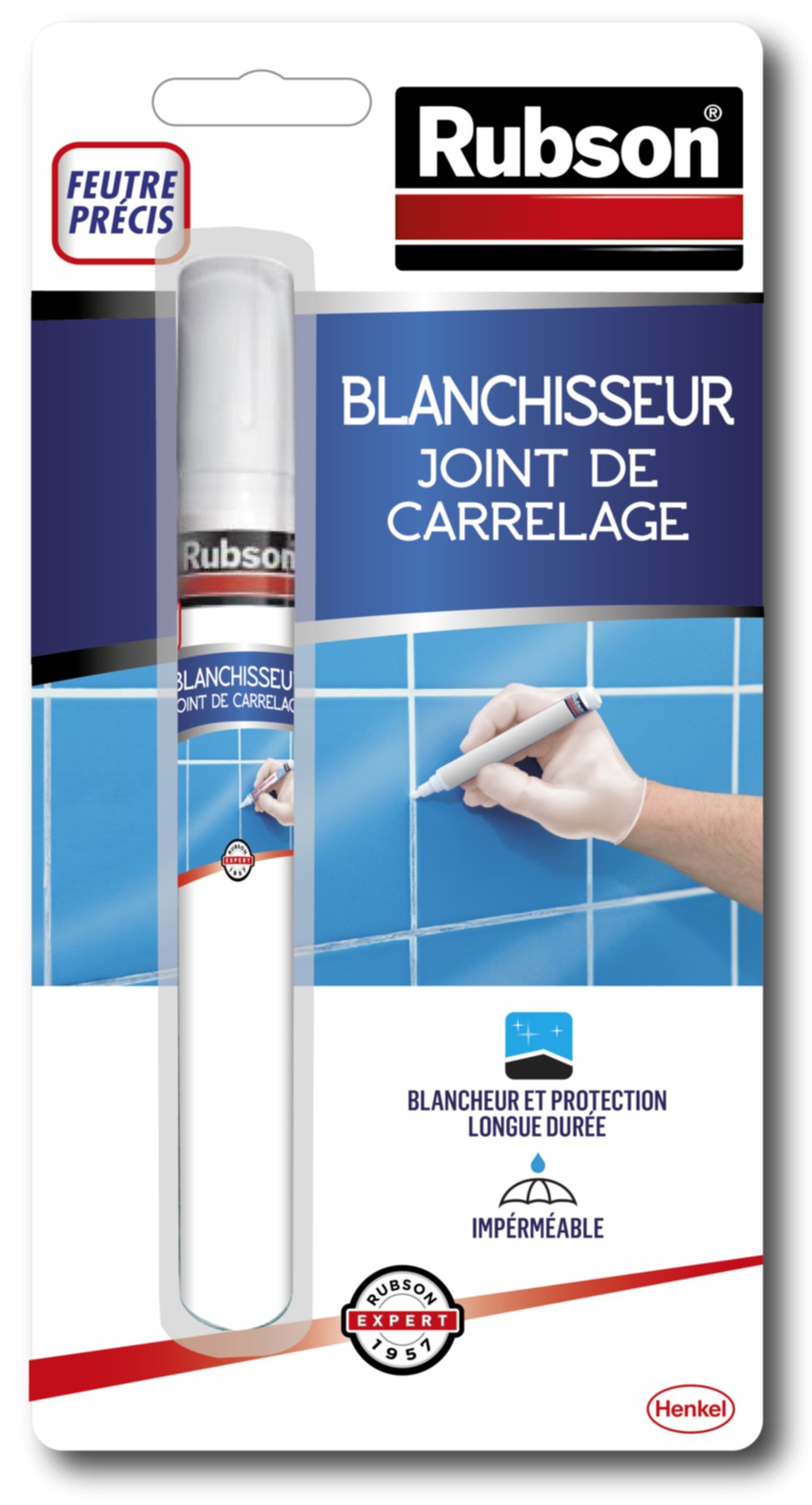 Rénov'Joint De Carrelage Maison Saine blanc 7 mL - RUBSON