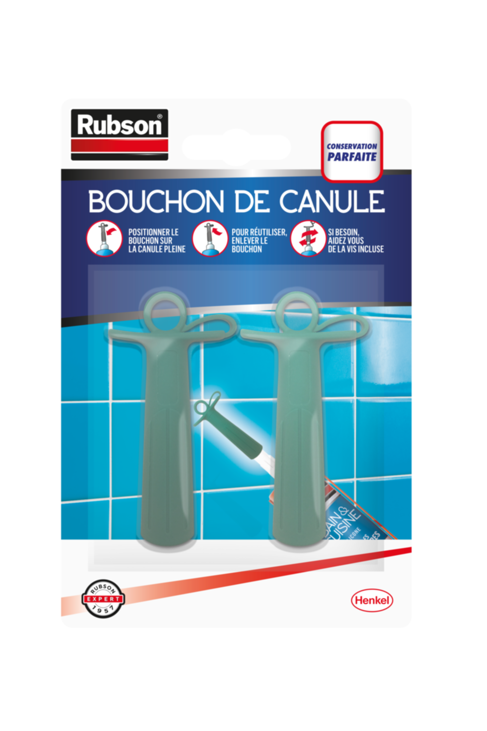 2 outils Bouchon de Canule - RUBSON