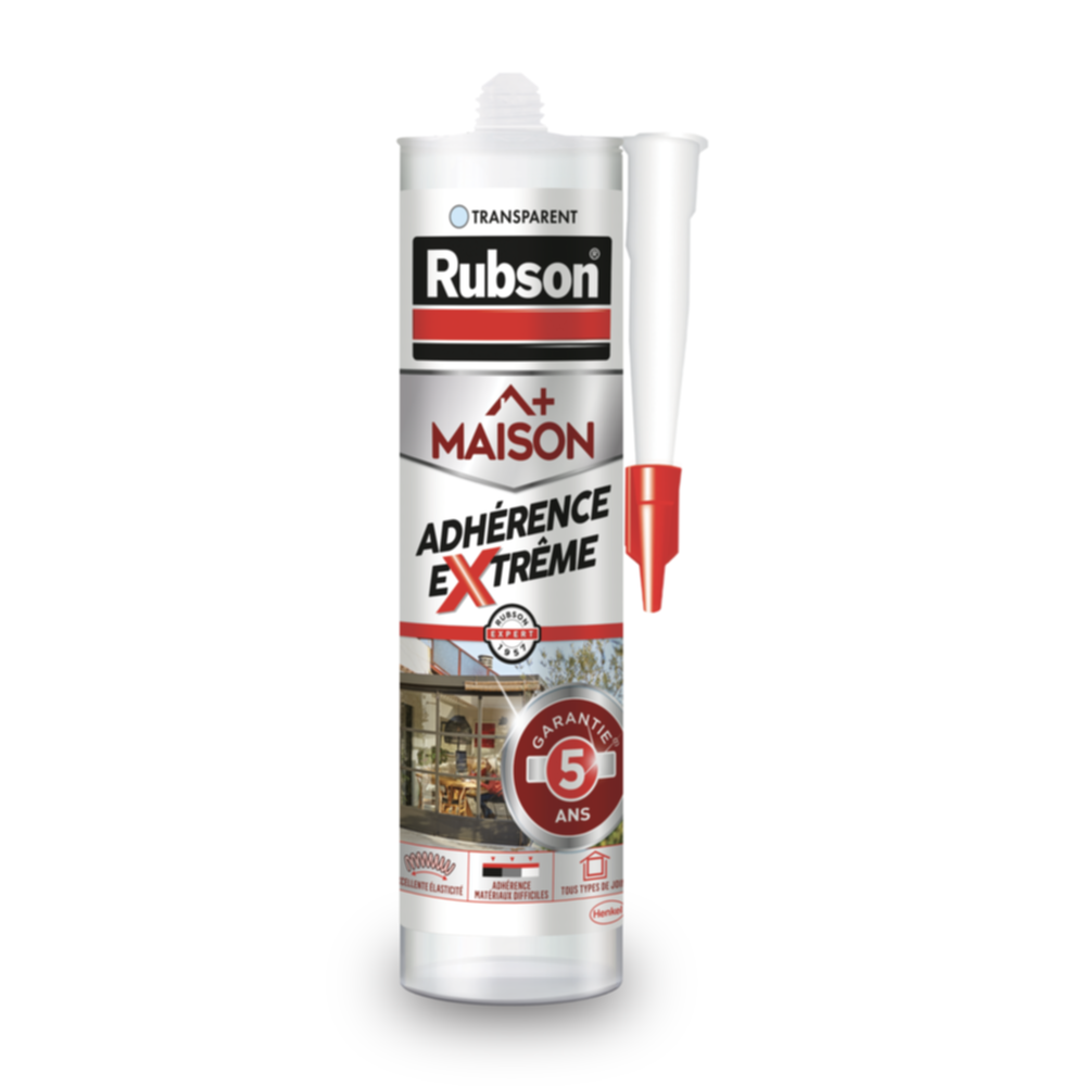 Mastic Maison Adhérence Extrême universel 280 mL - RUBSON