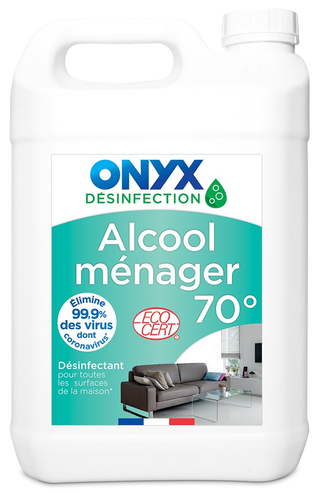 Alcool ménager 70° 5 L - ONYX