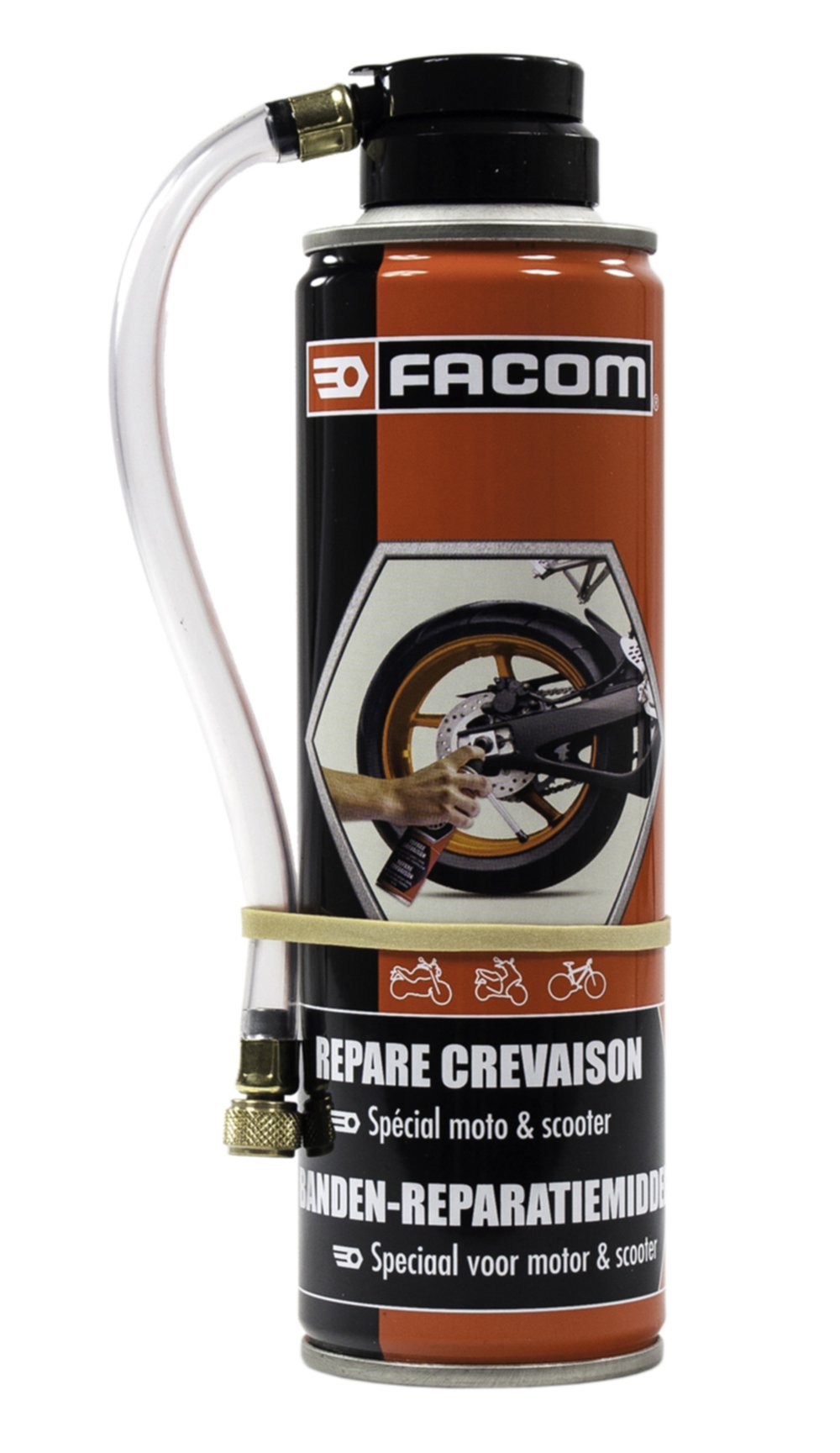 Moto répare-crevaison 250 mL - FACOM