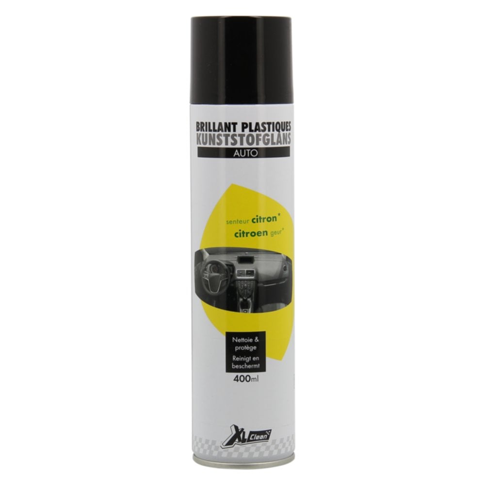 Nettoyant brillant plastiques auto citron 400 mL - XL CLEAN