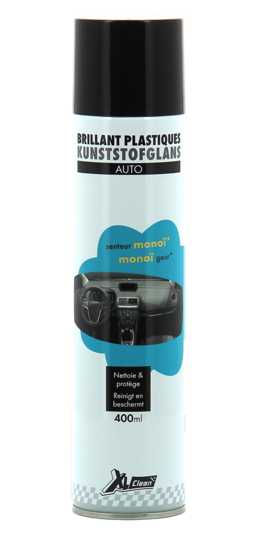 Nettoyant brillant plastiques auto monoï 400 mL - XL CLEAN