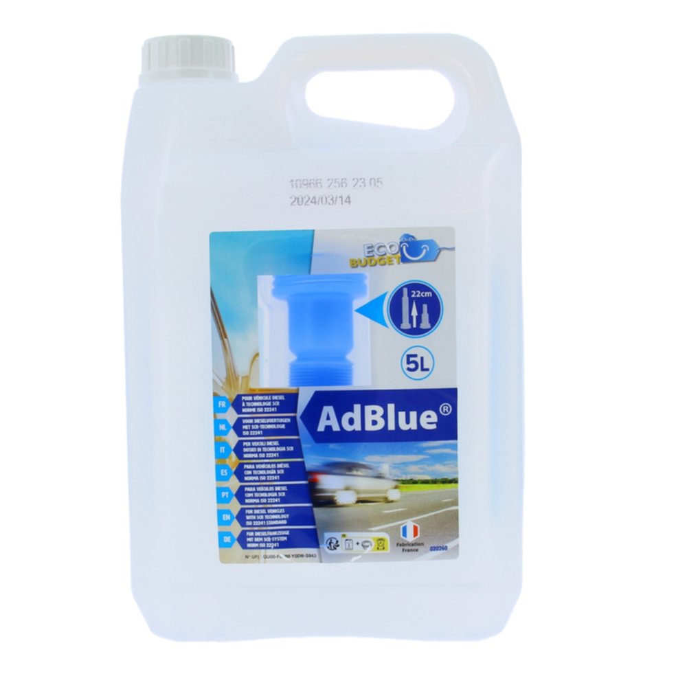 Gallon 5L AdBlue avec bec verseur - ECO BUDGET