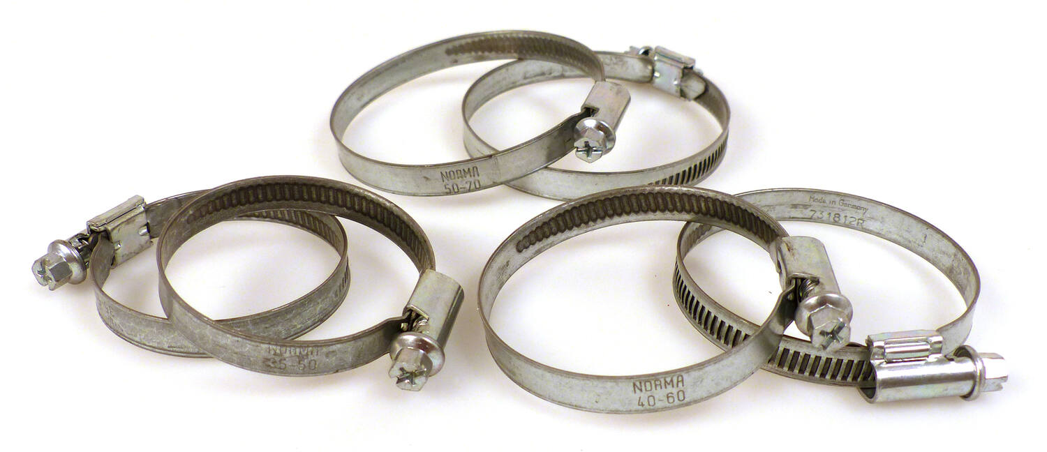 Lot De 10 Colliers De Serrage En Acier Inoxydable 201 (23–27 Mm) X