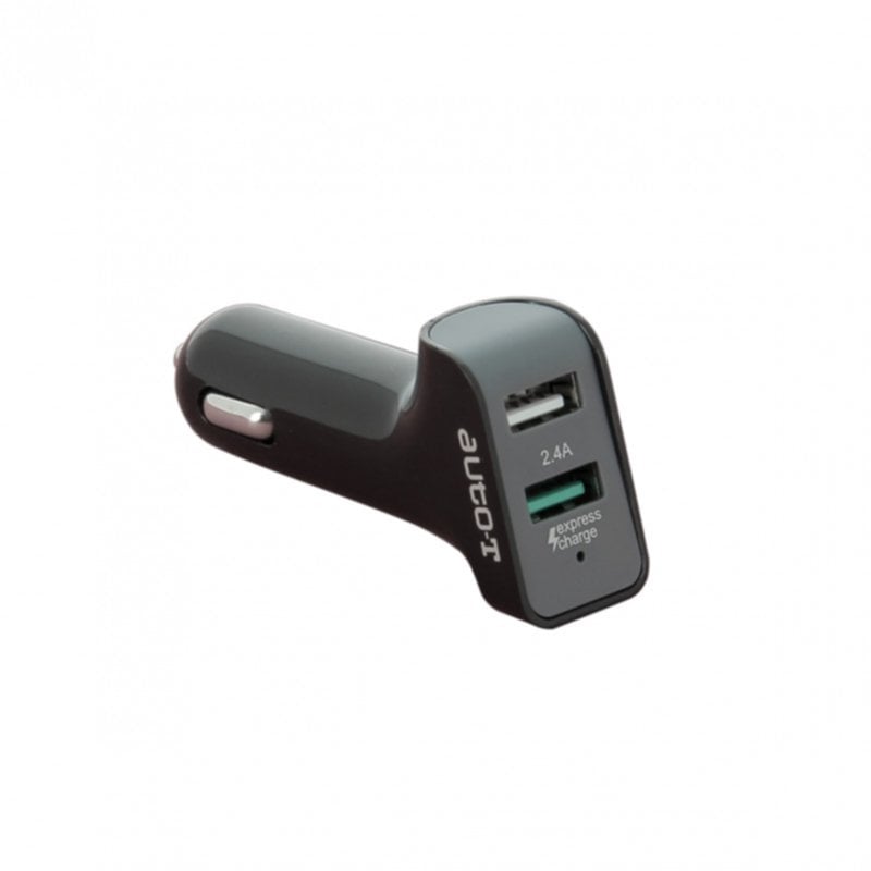 Prise allume-cigare 12/24V 2 USB QC - AUTO T