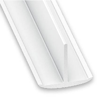 Profilé en t pvc blanc 25x18-1m - CQFD