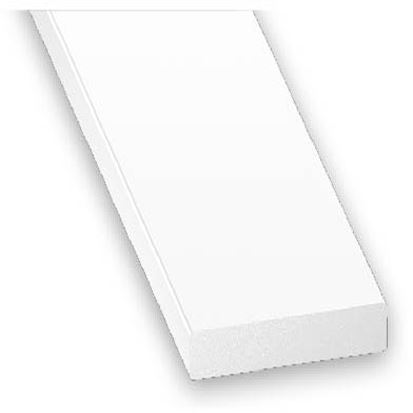 Plat pvc blanc 20x5-1m - CQFD