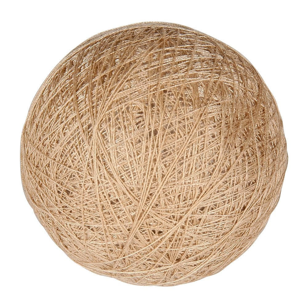 Boule tissu taupe ⌀ 6 cm - OSTARIA